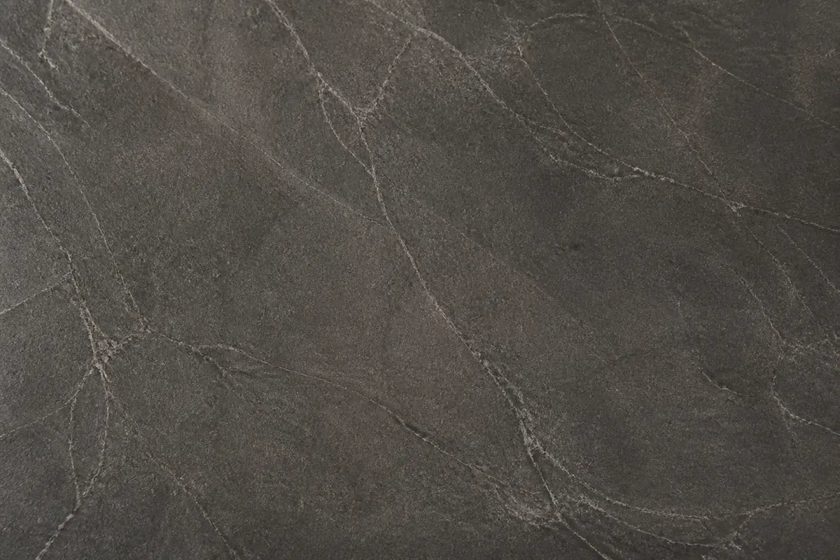 Honed charcoal stone finish